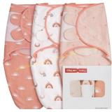 GLLQUEN Organic Baby Swaddle Sacks 0-3 Mon