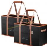 Reusable Grocery Tote Bags, Heavy Duty