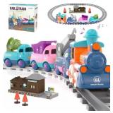 Electric Train Set for Toddler Toys 2+ Boy