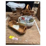 Lot of Longaberger Baskets