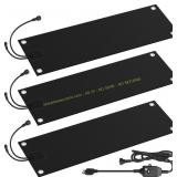 3 Pcs Heated Snow Melting Mats 10x30in