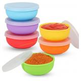 KOLUTI Nonstick Silicone 2oz Pinch Bowls, 6