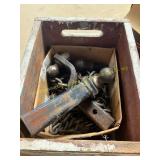 Crate with Hitches + Log Chains