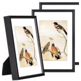 BKABOT 3.5x5 Frame Set (3) Black Metal