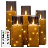 Flameless LED Candles with Timer, Home Decor