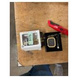 AirPod case, an watch