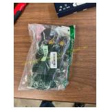 Wid cap, black hair wig