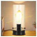 Touch Table Lamp, 2700K Bulb, Bedside Black