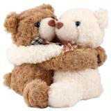 Hugging Teddy Bears Plush Toys for Couple