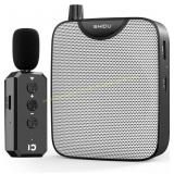 SHIDU 35W Power Voice Amplifier Bluetooth Mic