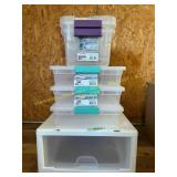 Sterilite 2 6qt Clip Box, 1 LargeContainer