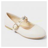 Cat & Jack Kids' Ballet Flats - Ivory