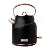 Haden Retro Stainless Steel Kettle 1.7L
