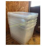 Homz & Sterlite Storage Totes (4ct + 3ct)
