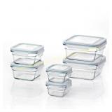 Glasslock Oven & Microwave Safe Storage Set