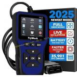 OBD2 Scanner: 35901 DTC Lookup (Blue)