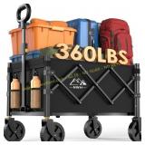 NWH Collapsible Wagon with Wheels 360LBS