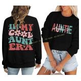 Auntie Sweatshirt Women In My Auntie Era Sz XXL