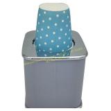 Cup Dispenser for 3oz/5oz Bath Cups, 20 Cups