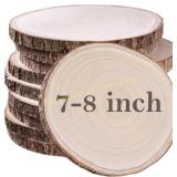 Paulownia Wood Slices 7-8" (10) for Crafts