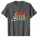 Disney - Mickey Make Your Music T-Shirt Sz XL