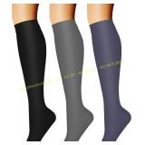 CHARMKING Compression Socks 15-20 mmHg