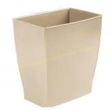 iDesign Spa Rectangular Trash Can, 2.5 Gal