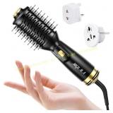 Dual Voltage Mini Hair Dryer Brush EU Plug