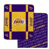 NBA Lakers 60'x70' Reverse Flannel Blanket