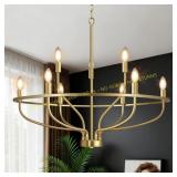 Candle Chandelier 9-Light Pendant Light