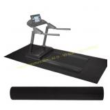 BalanceFrom 6x9ft Gym Mat, 1/4" Thick, Black