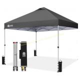 Crown Shades 10x10 Pop Up Canopy, Silver