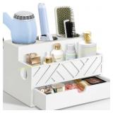 Hair Tool Organizer with Drawer for Bathroom