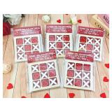 Easter Gift Cards: 12 Wooden Tic Tac Toe Toys, 3ct