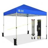 CROWN SHADES 8x8 Pop Up Canopy Blue