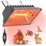 Chicken Coop Heat Lamp 300W Brooder Heater