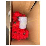 Artificial Flowers & String of Beads