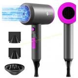 Ion Hair Dryer AC Motor 1800W, Purple