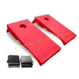 Driveway Games All Weather Cornhole Set, Red