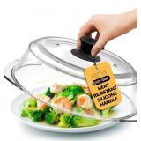 Bezrat Microwave Plate Cover with Handle