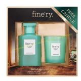 fine'ry EDP + Mini Candle Gift Set - Pistachio