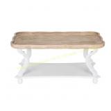 Farmhouse Tray Coffee Table 40x22x19