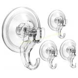 Quntis Suction Hooks 4 Packs   Strong Hangers