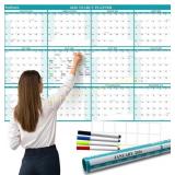 Exellewis 2025 Wall Calendar, Laminated
