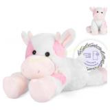 Strawberry Cow Plush: Microwavable Heating Pad