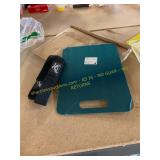 Cutting board and lifting straps