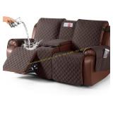 KinCam 100% Waterproof Recliner Loveseat Cover