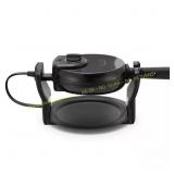 Single Waffle Black Flip Belgian Waffle Maker