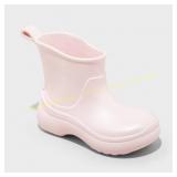 Cat & Jack Toddler Rain Boots Pink 12T