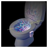 Funny LED Motion Sensor Toilet Light Disco